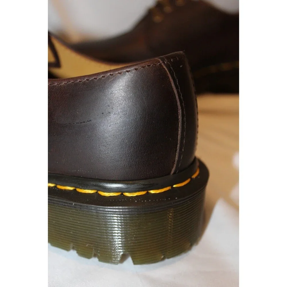 DR MARTENS 1461 WOMEN'S BEX LEATHER OXFORD BROWN CRAZY HORSE‎